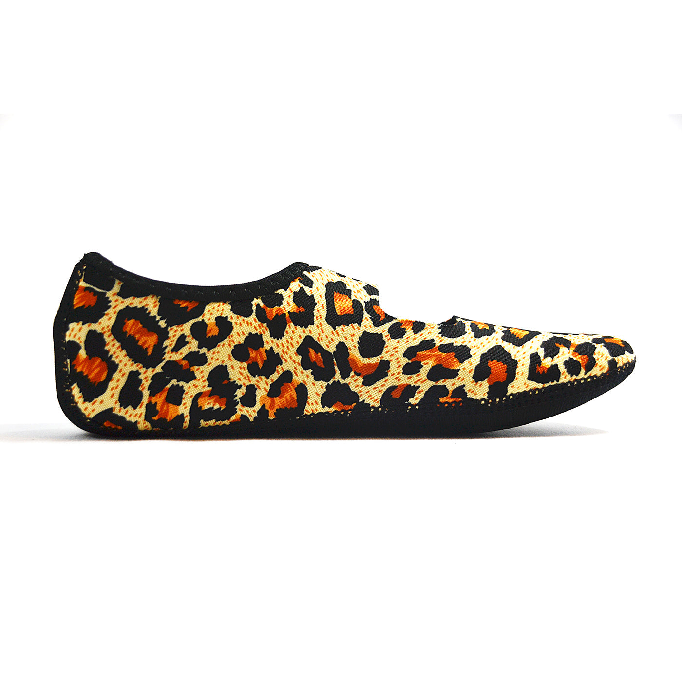 Nufoot Mary Janes Leopard