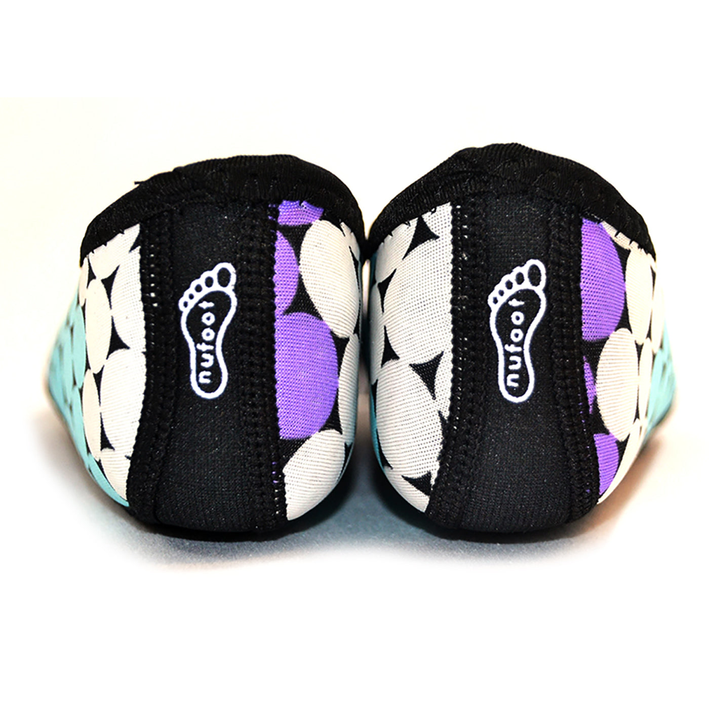Nufoot Ballet Flats Rainbow Dandie Dot
