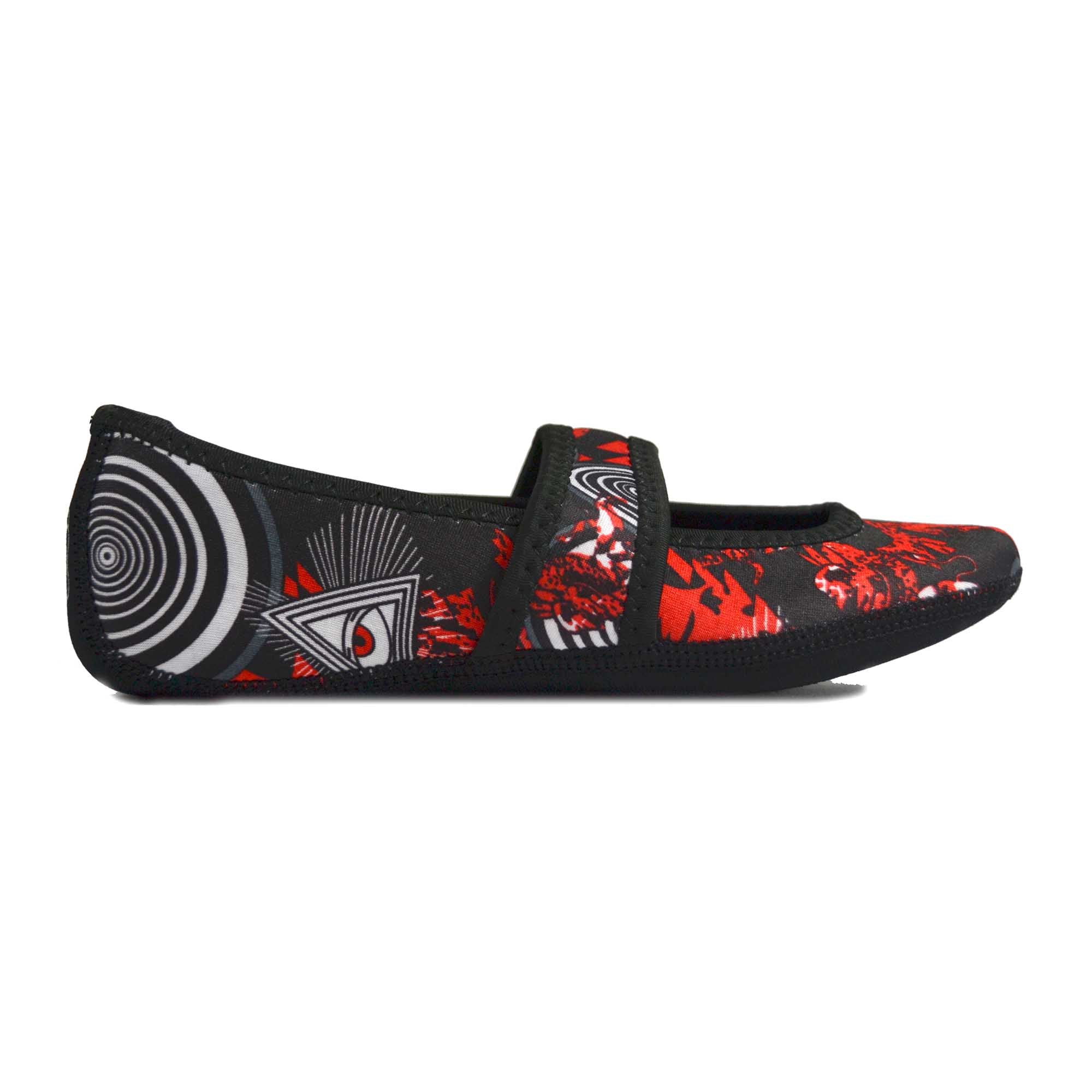 Nufoot Betsy Lou Black/Red Eyes