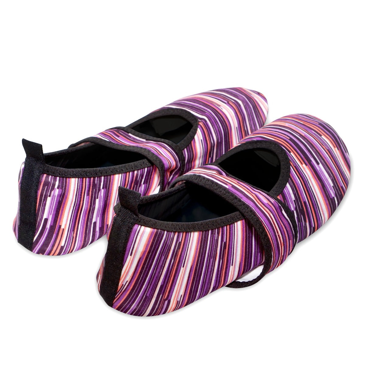 Futsole Purple Sporty Stripes